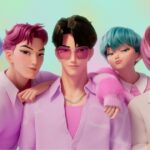 O elenco de caçadores de demônios de Kpop