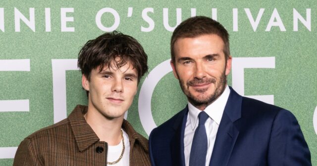 Cruz Beckham e David Beckham