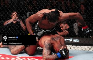 “Dê a ele um bônus para aquele homem” – Neil Magny, 38. Apenas algumas horas antes de seu aniversário do UFC Vegas Won Fans TKO explodir A resposta de Neil Magny à vencedora de Neil Magny Elizeu Zaleski Dos Santos no UFC Vegas 108. (Com a permissão de capturas de tela: @UFC em x)