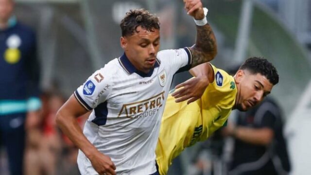 Dean James fez uma assistência, aqui está o resultado do duelo contra Justin Hubner na liga holandesa

