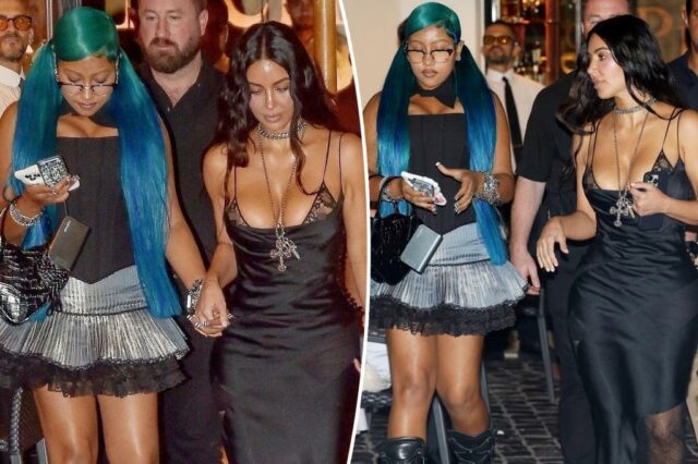 Dentro da ceia exclusiva de Kim Kardashian 'atenciosa' em Roma Dentro da ceia exclusiva de Kim Kardashian 'atenciosa' em Roma com o noroeste que desencadeou a discussão do corpete