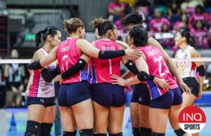 Depois de perder o PVL na final da turnê Peças cremosas frias a 2025 PVL na semifinal da turnê. O PLDT foi demitido por fotos de alta velocidade.