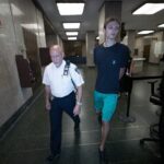 Mingus Lucien Reedus teria feito uma ameaça preocupante ao emergi no domingo, após sua prisão por agressão