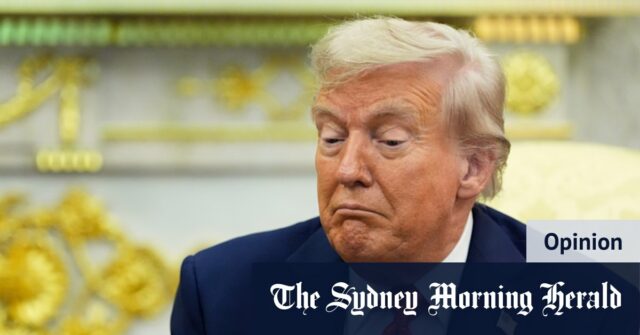 Depois de um amor de férias com tirania, Trump está voltando à verdade 

