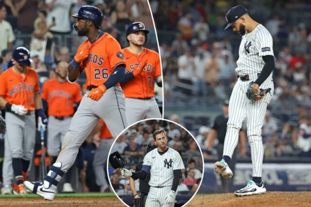 Devin Williams não pode evitar a miséria novamente, porque os Yankees perdem o triturador nos acessórios para os Astros

