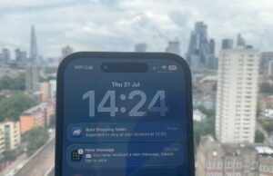 Diário iOS 26: Muito trabalho permanece, mas eu amo o novo visual e a direção Diário iOS 26: Muito trabalho permanece, mas eu amo o novo visual e direção | Screengrab contra o horizonte de Londres