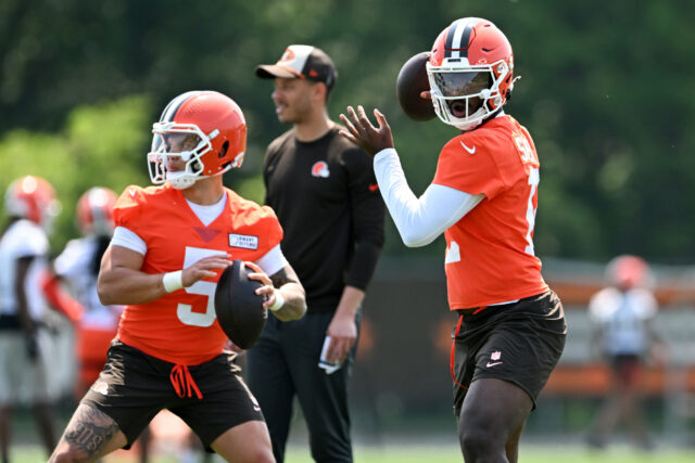 Dillon Gabriel fez melhor do que os Sandor Sanders em Browns?

