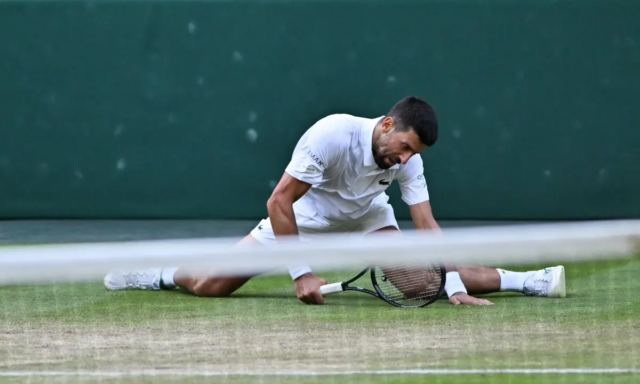 Djokovic lutas doloridas e cansaço nos Estados Unidos abre o abridor, os olhos documentos 25º significativo 


