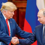 Donald Trump com Vladimir Putin encontrará a Ucrânia para a Passa