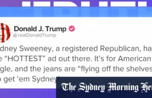 Donald Trump louco controversia Sydney Sweeney para Donald Trump louco controversia Sydney Sweeney para