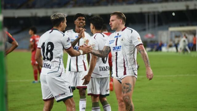 Durand Cup 2025: Mohun Bagan SG Thrashes Diamond Harbor FC para entrar nas quartas de final

