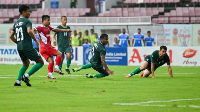 Durand Cup 2025: O Exército Indiano derrota 10 Tri-Wobchen Exército para levar seus primeiros pontos

