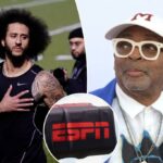 ESPN "Não continuará mais" com os documentos Colin Kapernick Spike Lee: "Não funciona"