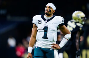 Eagles QB Jalen Hurts Rank Top 10 em Madden 26? Eagles QB Jalen Hurts Rank Top 10 em Madden 26?