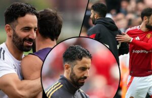 “Ele não comete erros” – Ruben Amorome fez algo em Man Utd, com o qual Bruno Fernandez concordou: “Todo mundo está ciente disso …” Ruben Amorim e Bruno Fernandez em ação durante a sessão de treinamento em Manchester em Manchester como parte da turnê presidencial dos Estados Unidos no Endeavor Health Results Center em 2025 em Chicago, Illinois.