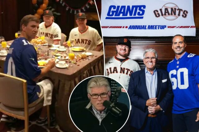 Eli Manning, Mike Francesa se conectará com a falsificação da infame chamada Wfan sobre Giants

