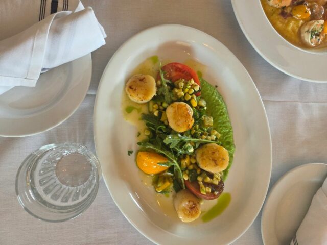 A parceira Theresa Schreiber e Margarito Paz abriram Rosmarino em San Ramon no mês passado e assumiram a sala anteriormente ocupada pelo bistro italiano de Giannis (foto de Theresa Schreiber).