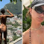 Emily Ratajkockki de férias na Itália