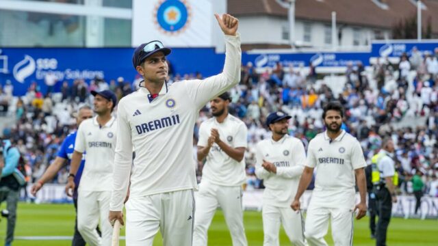 Eng vs.: Shubman Gill chamou o jogador indiano da série na primeira tarefa como capitão

