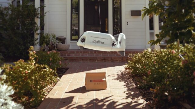 Entrega do drone Chipotle: Zipotle lançando burritos voadores



