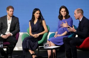 Essa rachadura entre Meghan e Kate começou a se formar? Especialista revela sinais de linguagem corporal de que os Fab Four não estavam se dando bem durante a estréia da Duquesa da Cambridge Todos os olhos estavam no príncipe William e Harry enquanto eles se saíram com seus parceiros Kate Middleton e Meghan Markle para seu primeiro evento conjunto em 28 de fevereiro de 2018