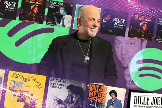 Esta é as 10 músicas mais frequentemente de Billy Joel Stream no Spotify

