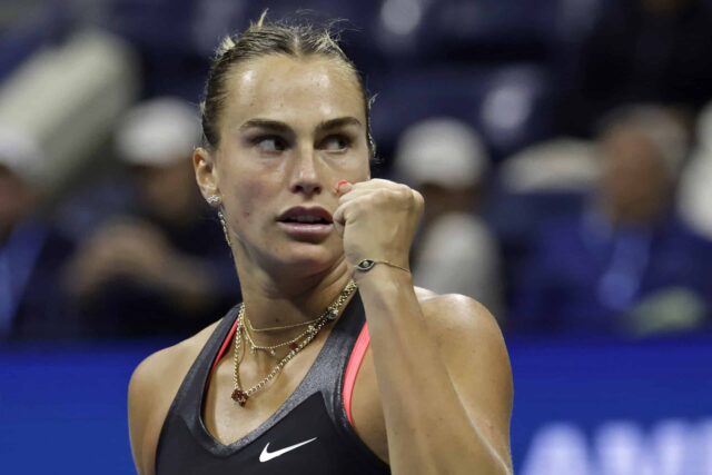 Defendendo a campeã do US Open Aryna Sabalenka diz que é 