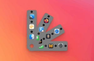 Este comutador de aplicativos para Mac é muito mais rápido que a guia de comando Página de configurações gerais de Dory em um Mac.