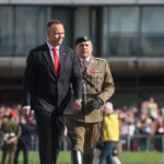"Eu nunca vou dizer: avançado." Nawrocki com uma mensagem forte para os soldados