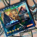 Uma pessoa que interpreta mágica: a arena da coleção no Samsung Galaxy Z Fold 7