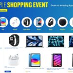 Evento Envent Of Event of Apple ou Live: M3 iPad Air Low All Time, AirPods, M4 MacBooks $ 300 Desconto, muito mais