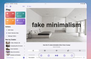 Existe uma maneira melhor de ver o YouTube no iPhone (sem anúncios, o algoritmo ou shorts) Jogue o aplicativo com os vídeos mais recentes adicionados.