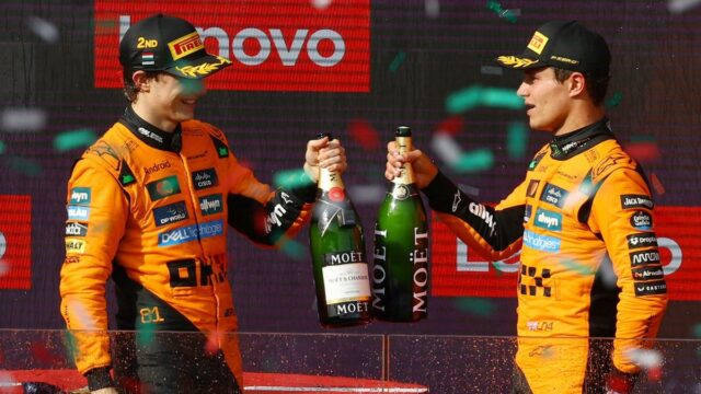 F1 Grande Prêmio Húngaro: Norris detém Piaras para a vitória; Leclerc tropeça para o quarto lugar

