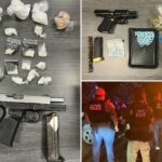 Federal no Astrest Oito, use as pistolas e drogas roubadas de Trump que as agências policiais estão buscando a capital da nação