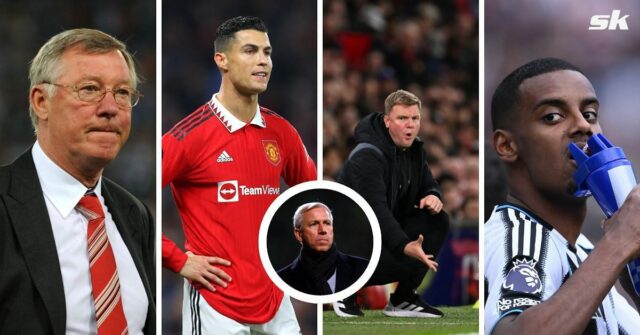 "Fergie fez isso" - Alan Pardw, explica como Sir Alex Ferguson lida com Cristiano Ronaldo; Ele diz a Newcastle para fazer o mesmo com Isa

