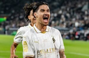 Teste Moenchengladbach imediatamente como Kevin Diks Feroz, Kevin Diks marcou para Gladbach quando Hajar Valencia