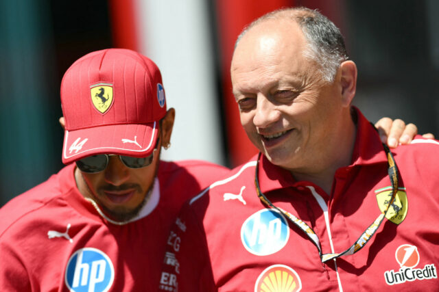 Ferrari tem um plano para ajudar Hamilton, que é "extremo em suas explosões"



