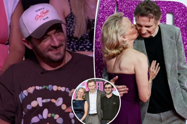 Filho de Liam Neeson, Daniel, reage ao caso do ator de Pamela Anderson

