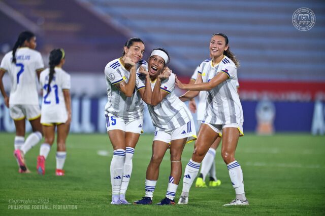 O time de futebol feminino da Filipina enfatizou Timor-Leste por 7 a 0 na quinta-feira no Campeonato Feminino da ASEAN em Phu Tho, no Vietnã.