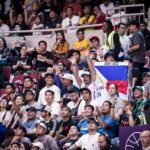A multidão das Filipinas está ativando Gilas Pilipinas durante a Copa Asiática da FIBA de 2025.