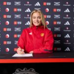 Formulário de Barcelona Fridolina Rolfo se junta ao Manchester United