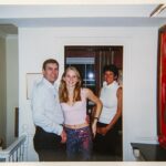 A impressão original da foto agora infame tirada em Londres em 10 de março de 2001