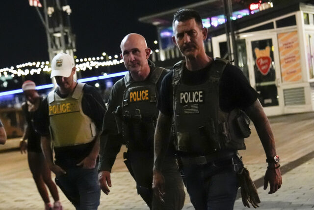 Washington Muriel Bowser fala em uma conversa de mensagem no plano do presidente Donald Trump de colocar a polícia de Washington sob o governo federal e implantar o guardião nacional Washington, segunda -feira, 11 de agosto de 2025 em Washington. (AP Photo / Julia DeMaree Nikhinson)