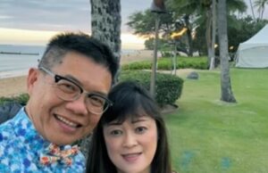 Fritar Pan Horror “assassinato” depois que o doutor Sra. Irene Gaw-Lai, 56, (à esquerda) foi encontrada nos buracos na casa de San Marino em janeiro. Seis meses depois, seu marido Yoon 'Kevin' Lai, 63, foi acusado de seu assassinato e a espancou com uma frigideira antes de pensar nela