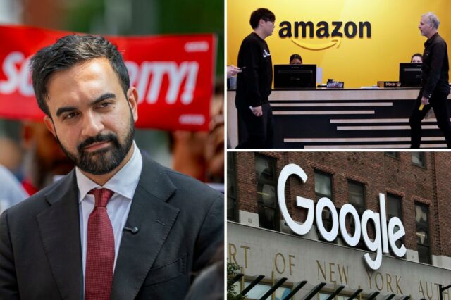 Funcionários de grande tecnologia As melhores doações para a campanha de dor de cabeça de Mamdani para o Google, Meta

