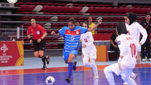 O desempenho das Filipinas contra a potência asiática do Irã dá às autoridades motivos para serem otimistas sobre a equipe feminina na Copa do Mundo.