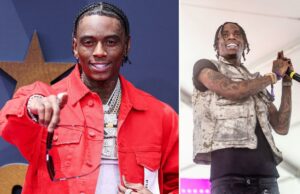 Garoto Soulja preso sob suspeitos de taxas por posse de armas de fogo enquanto interrompem o tráfego em LA Garoto Soulja no BET Awards 2023.