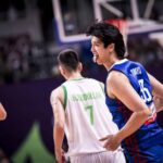 Carl Tamayo, durante a FIBA Asian Cup com Gilas Pilipinas.