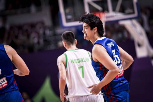 Carl Tamayo, durante a FIBA Asian Cup com Gilas Pilipinas.