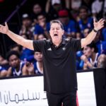 Gilas Pilipinas Coach Tim Cone vs Iraque 2025 FIBA Asia Cup